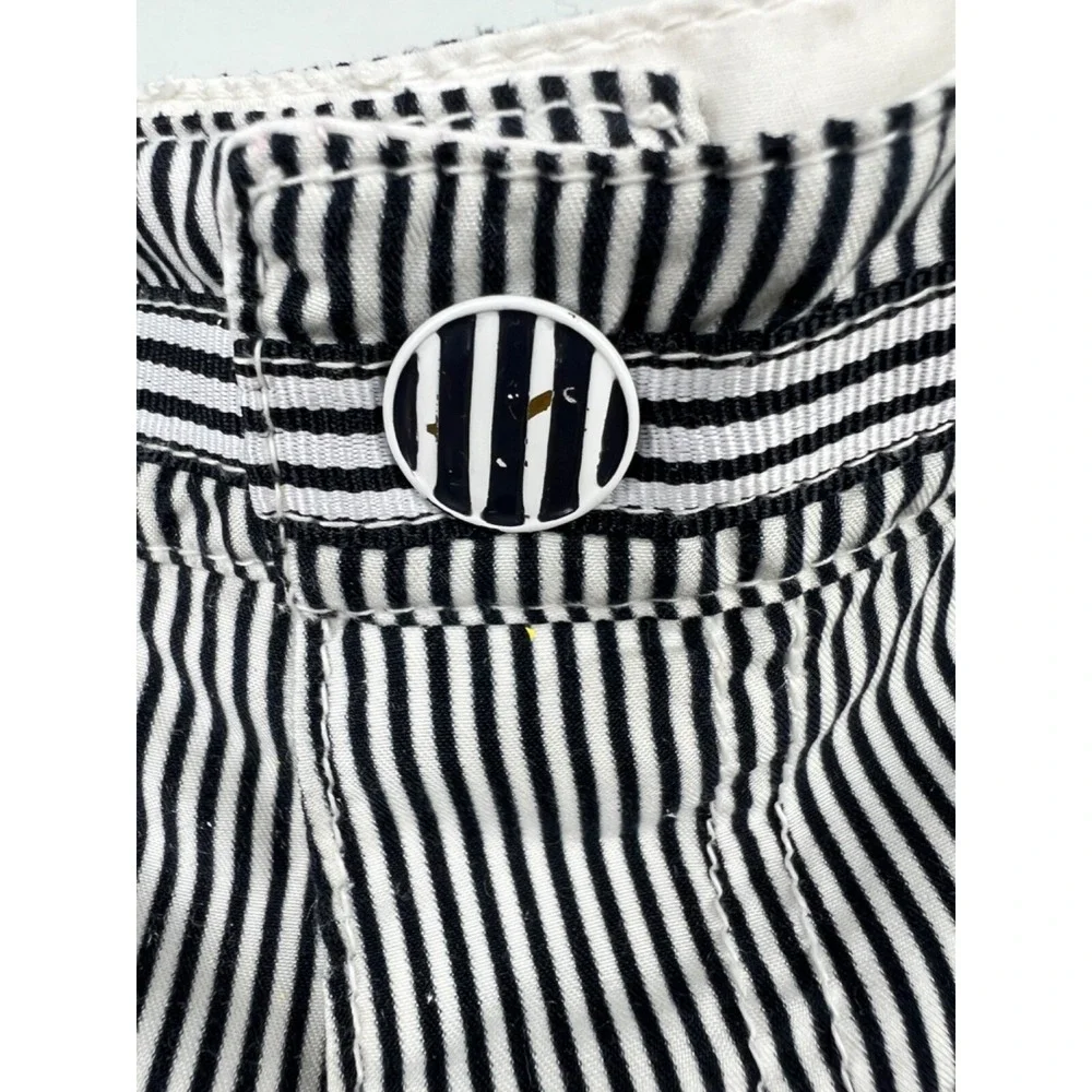Modern Amusement Board Shorts Mens XL White Navy Reversible Polka Dot Bird